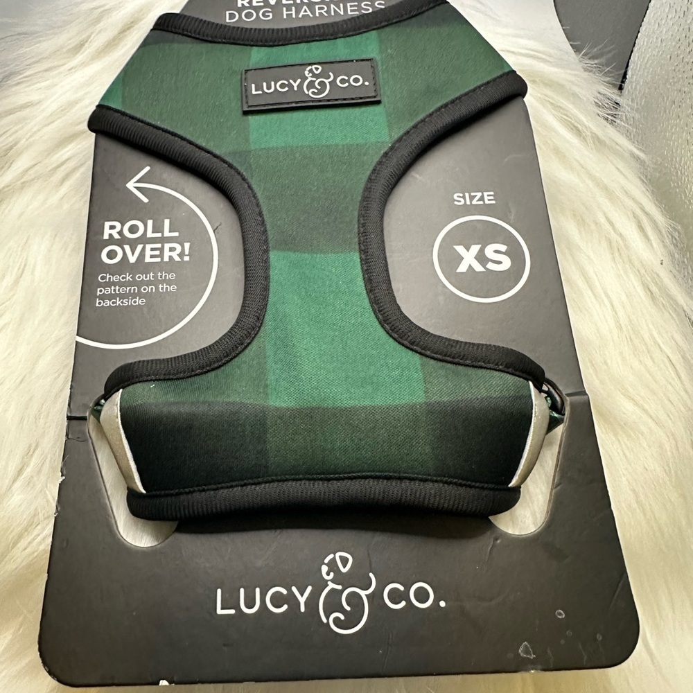 💙3/$20 Lucy & Co. Green Dog Harness XS
